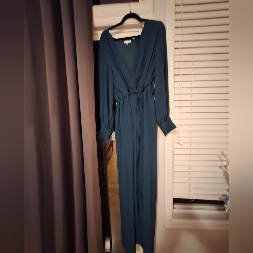 Baltic Born Green Long Sleeve Dress
